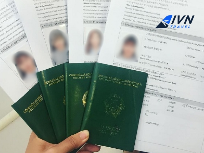 Hồ sơ xin visa Hàn Quốc sẽ phải có đầy đủ các loại giấy tờ cá nhân cần chuẩn bị
