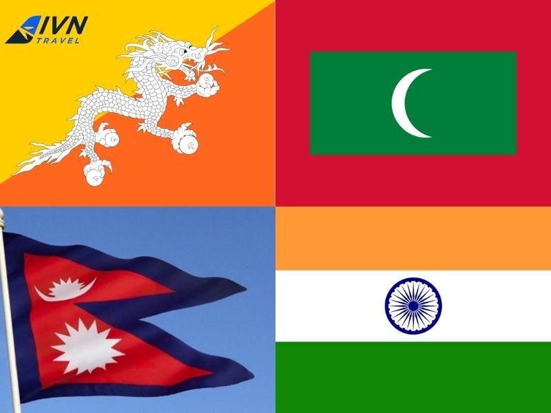 Bhutan, Maldives, Nepal và công dân gốc Ấn được miễn thị thực visa tại Ấn Độ