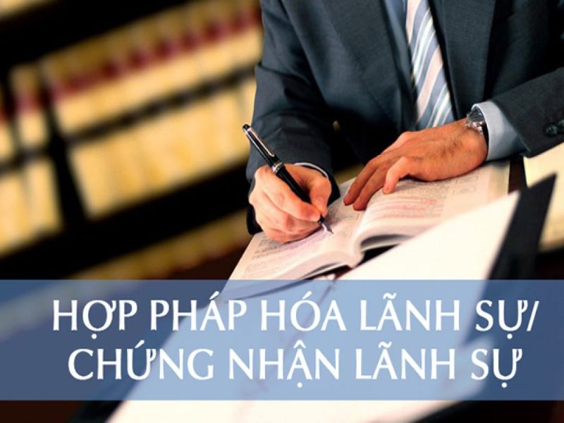 Chi phí hợp pháp hóa lãnh sự được thanh toán bằng Việt Nam Đồng