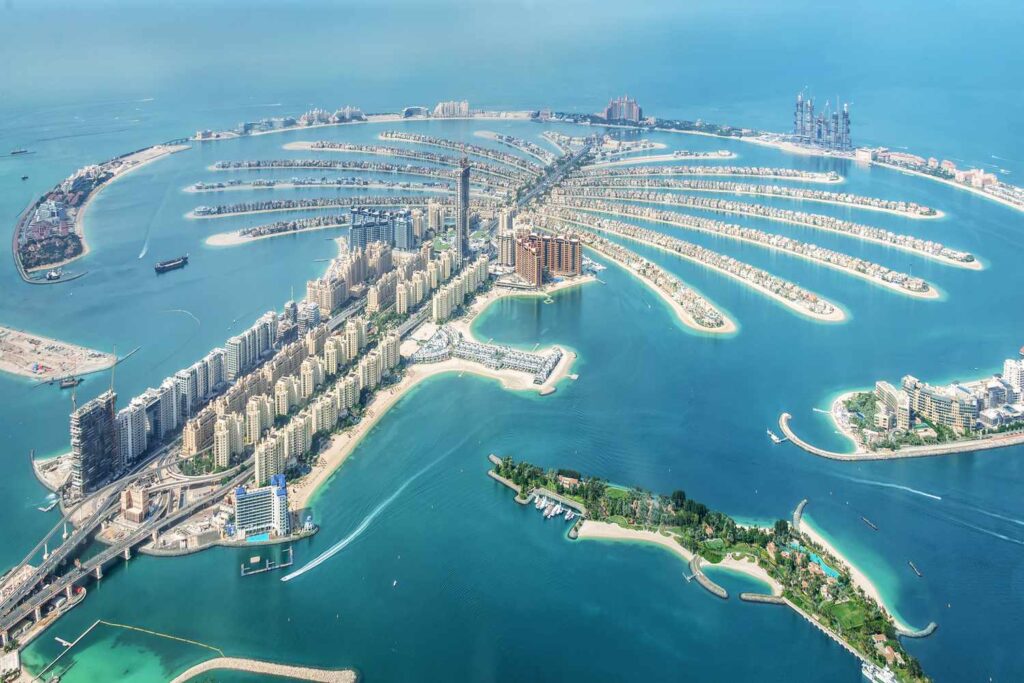 Quần đảo Cọ - Địa điểm du lịch đẹp tại Dubai